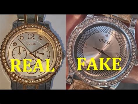 how to tell a fake guess watch|guess watch real or fake.